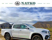 Tablet Screenshot of natko.co.za
